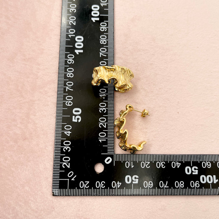 STEEL HOOP EARRINGS, EARRINGS