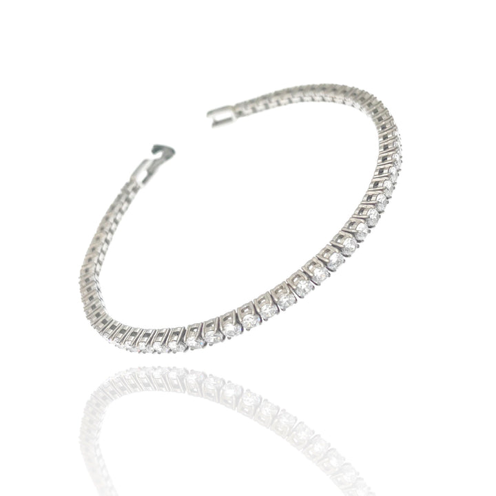 Steel Tennis Bracelet