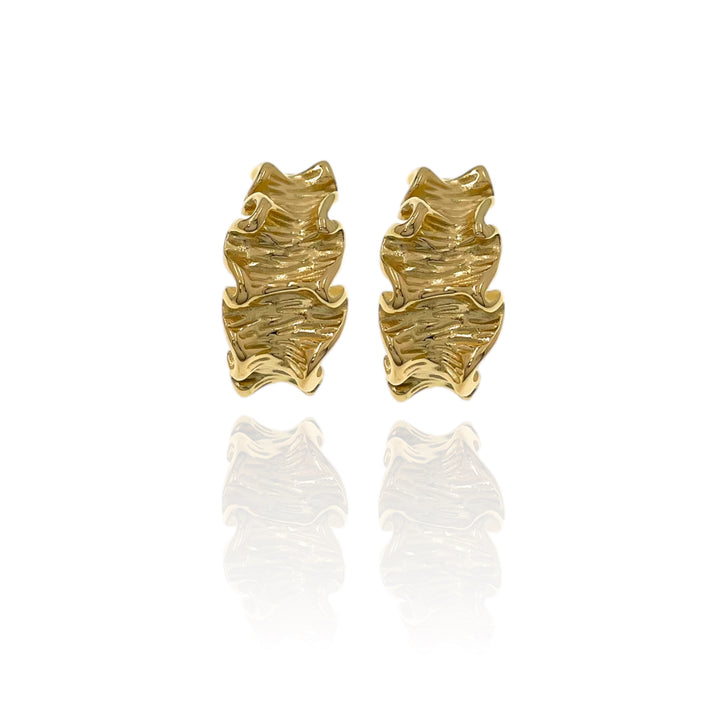 STEEL HOOP EARRINGS, EARRINGS