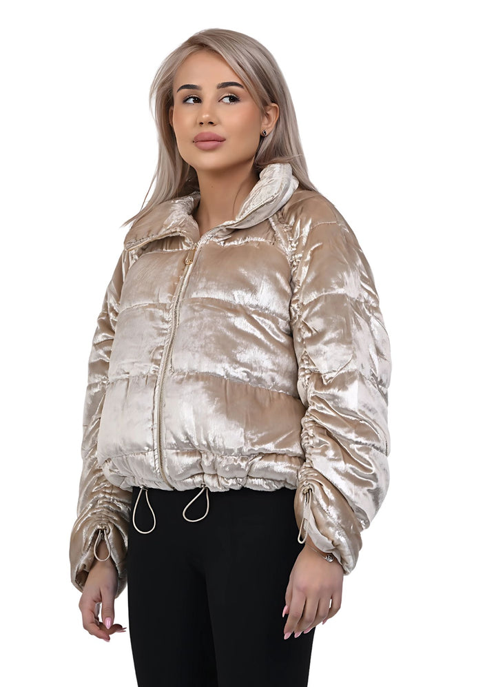 ELITE ATTIRE JACKET IN GOLD