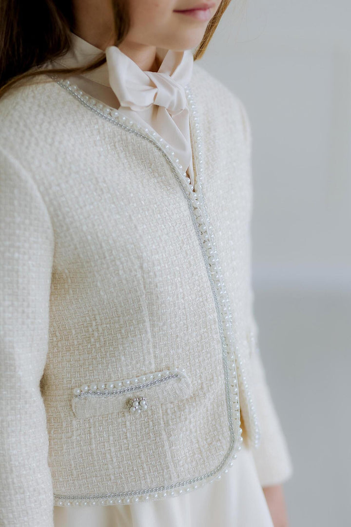 Сако от букле с перли-2