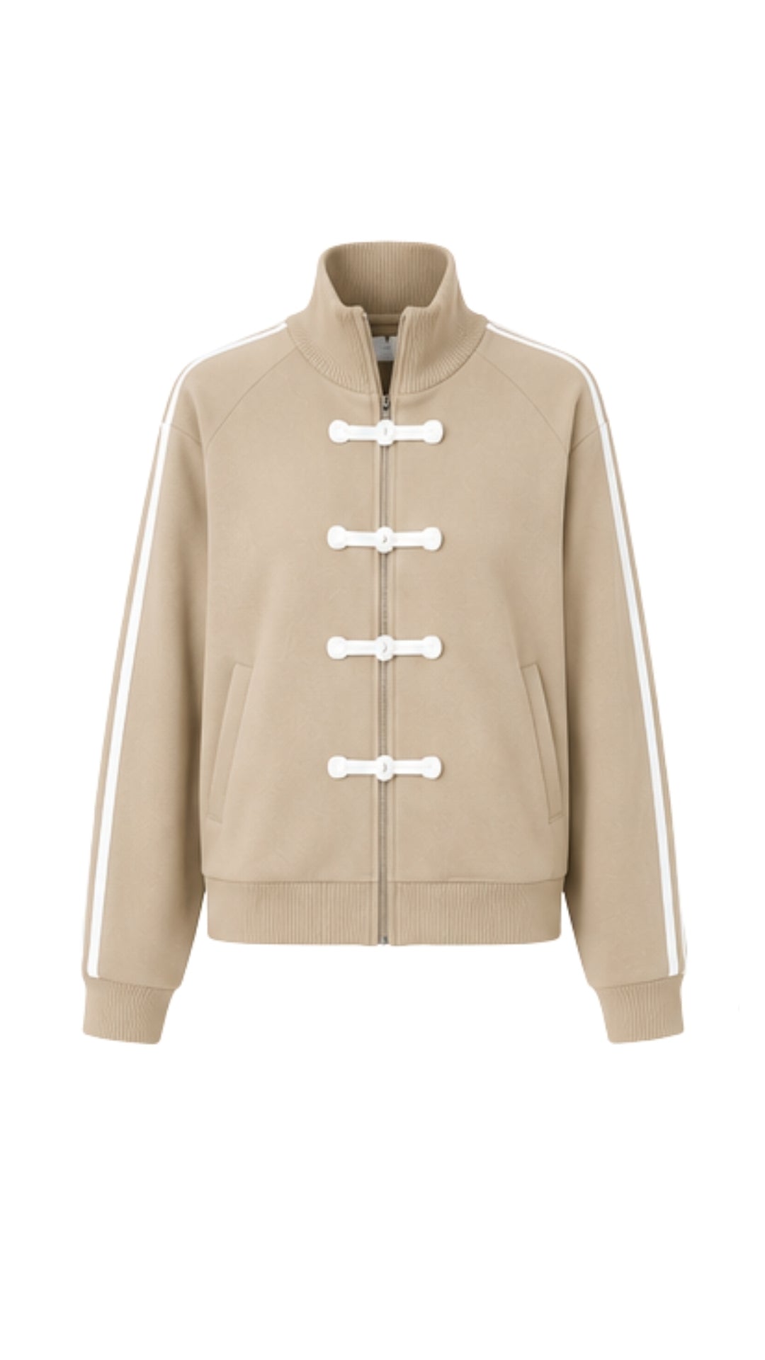 TOKYO Contrast Knit Set – Beige