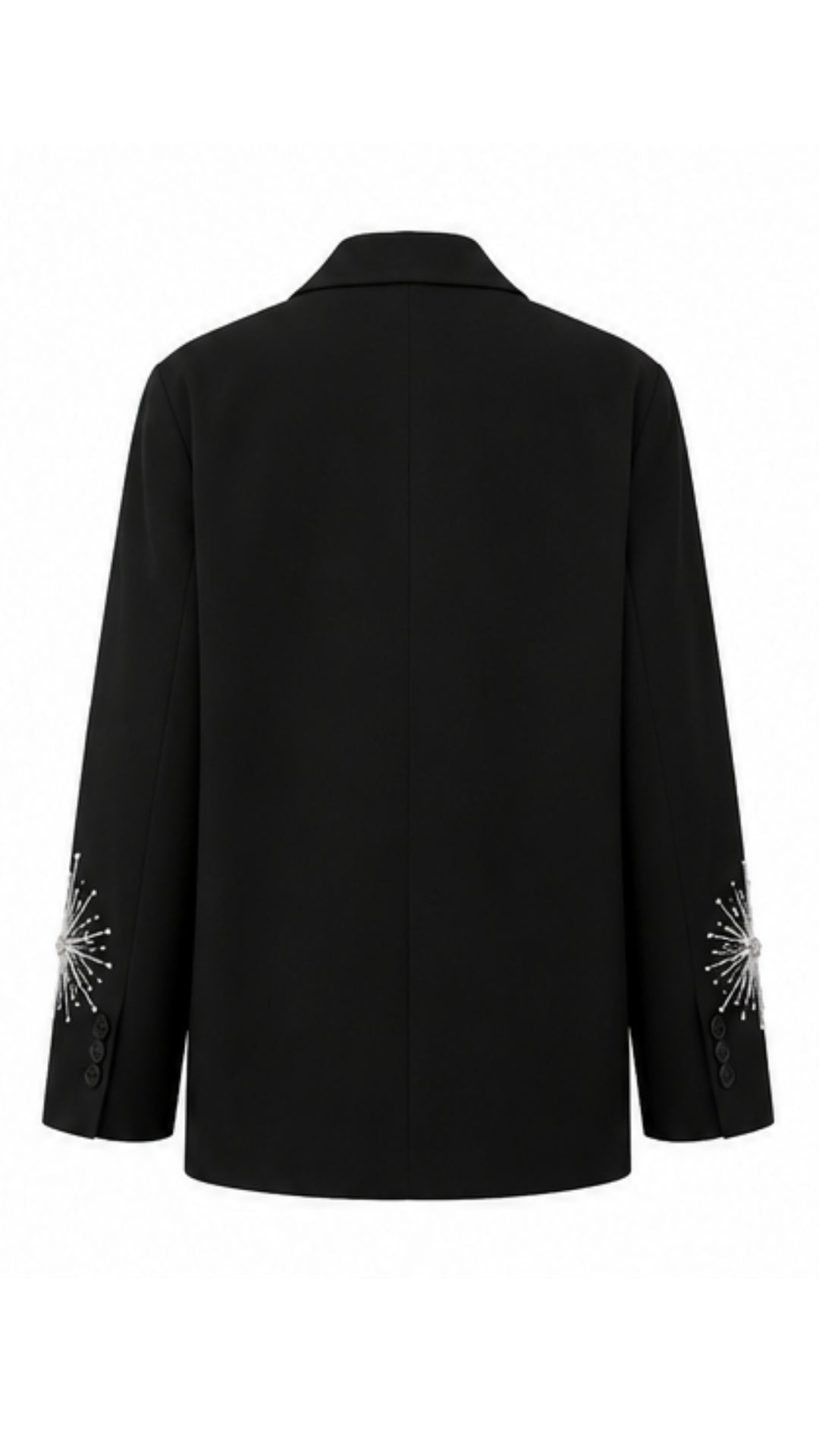 STARDUST Embellished Blazer – Black