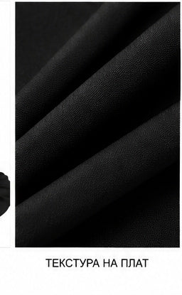 Black Ruched Cut-Out Long Sleeve Maxi Dress