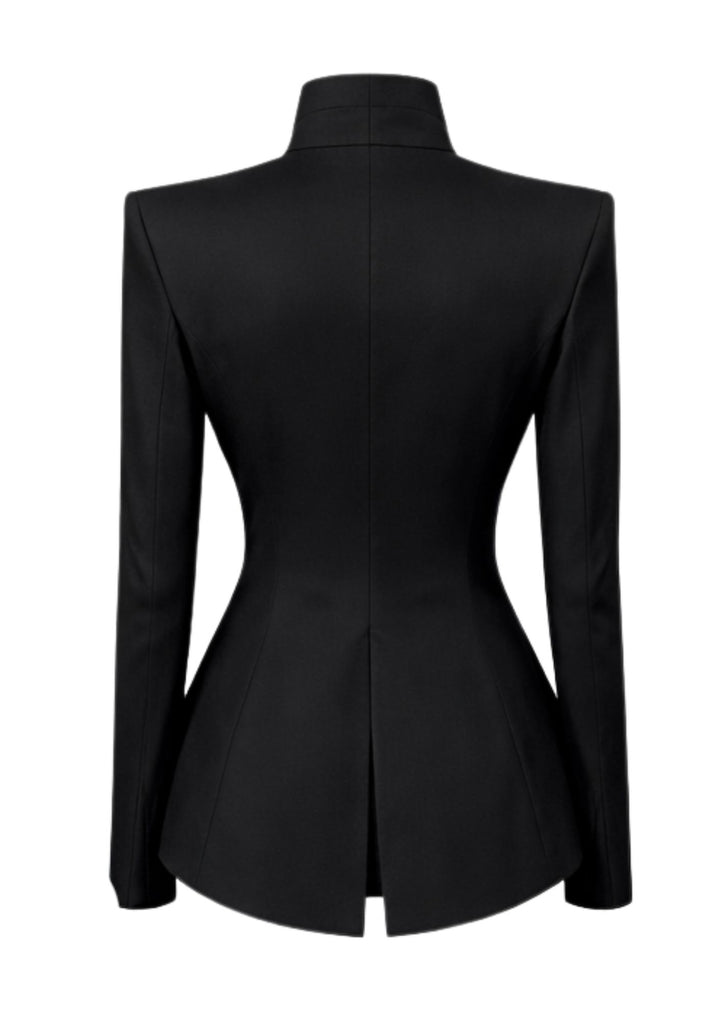 Sculpted Cut-Out Blazer