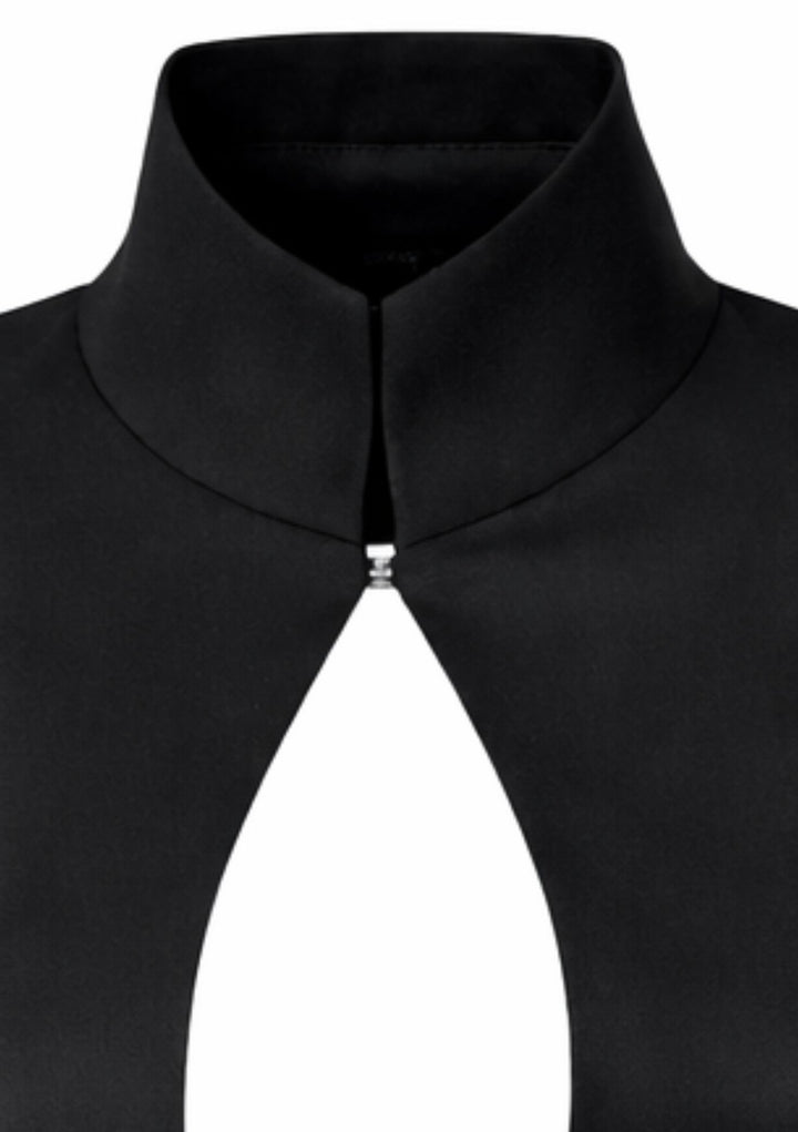 Sculpted Cut-Out Blazer