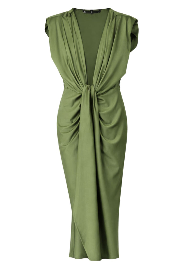 Aurélia Draped Midi Dress