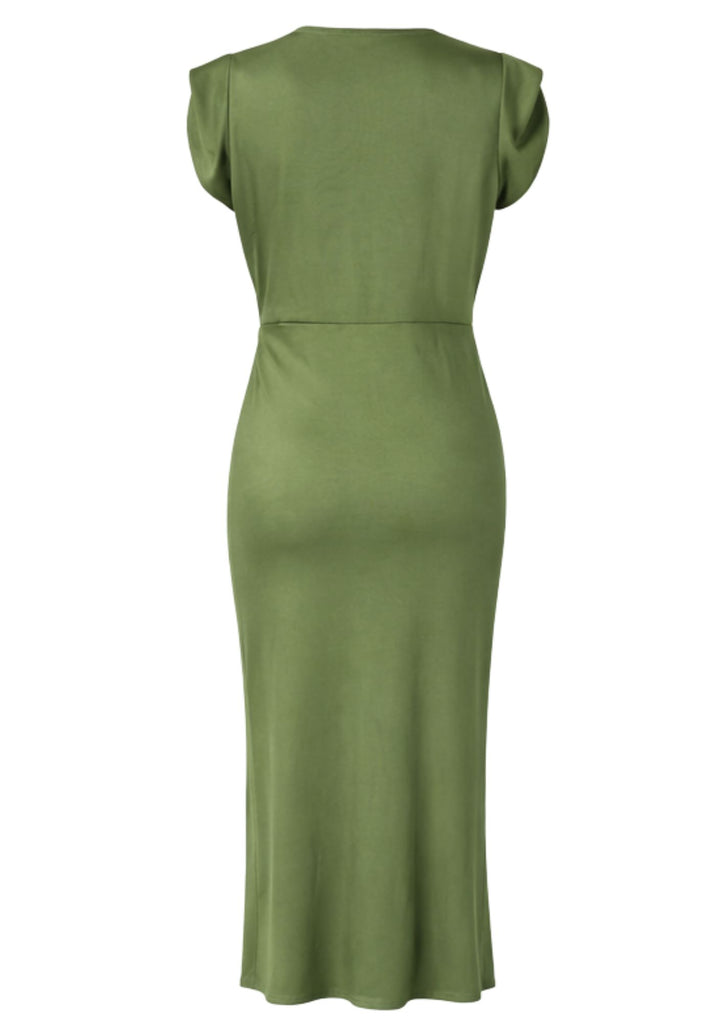 Aurélia Draped Midi Dress