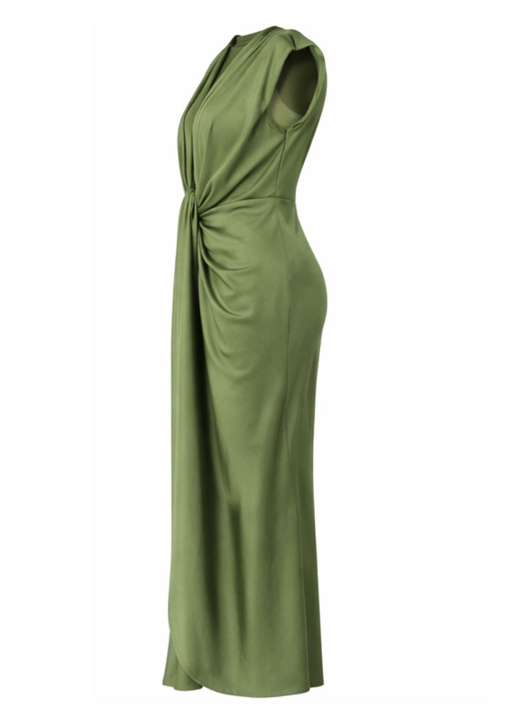 Aurélia Draped Midi Dress