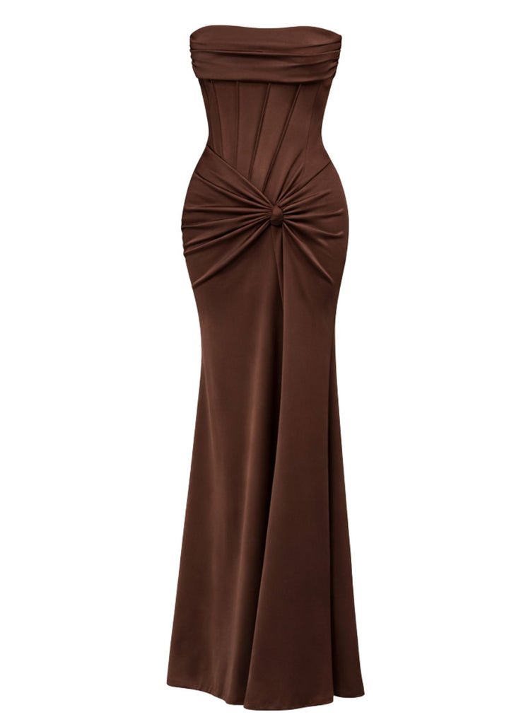 hot maxi dress pic Silvia Tcherassi Fadila Hot Pink Embellished Jersey Maxi Dress