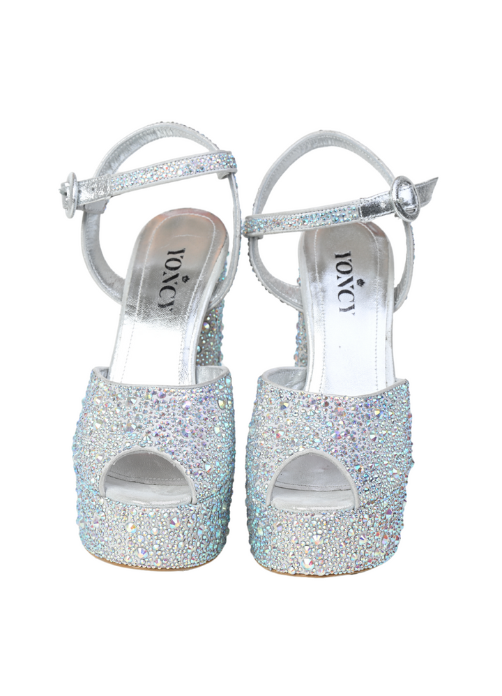 WORKING FOR THAT' SANDALS Silver