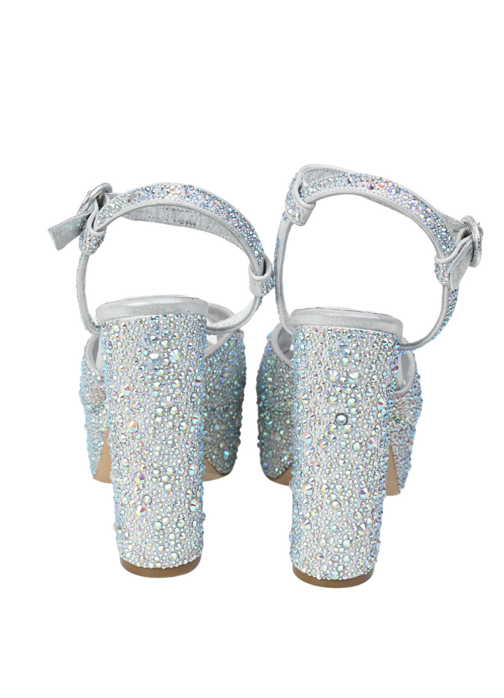 WORKING FOR THAT' SANDALS Silver