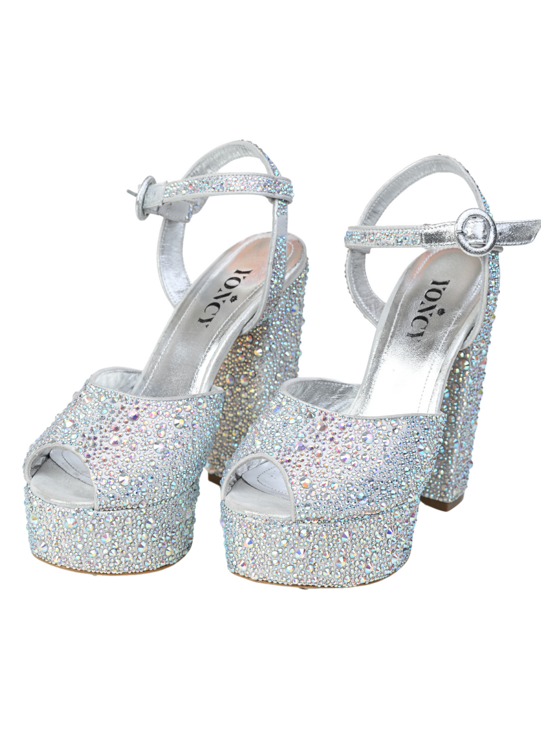 WORKING FOR THAT' SANDALS Silver