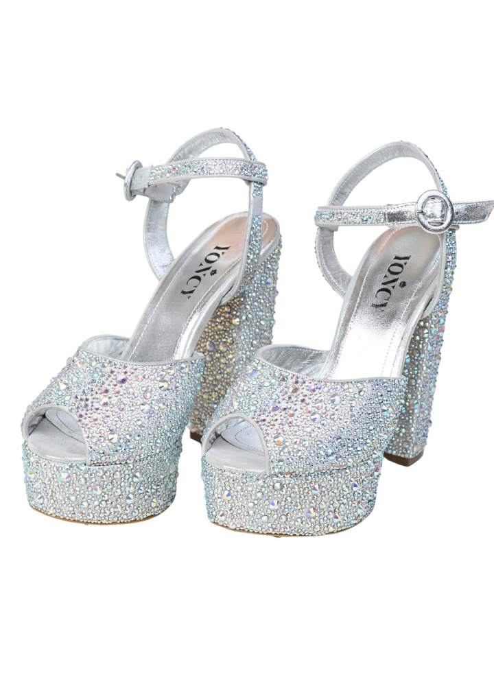 WORKING FOR THAT' SANDALS Silver