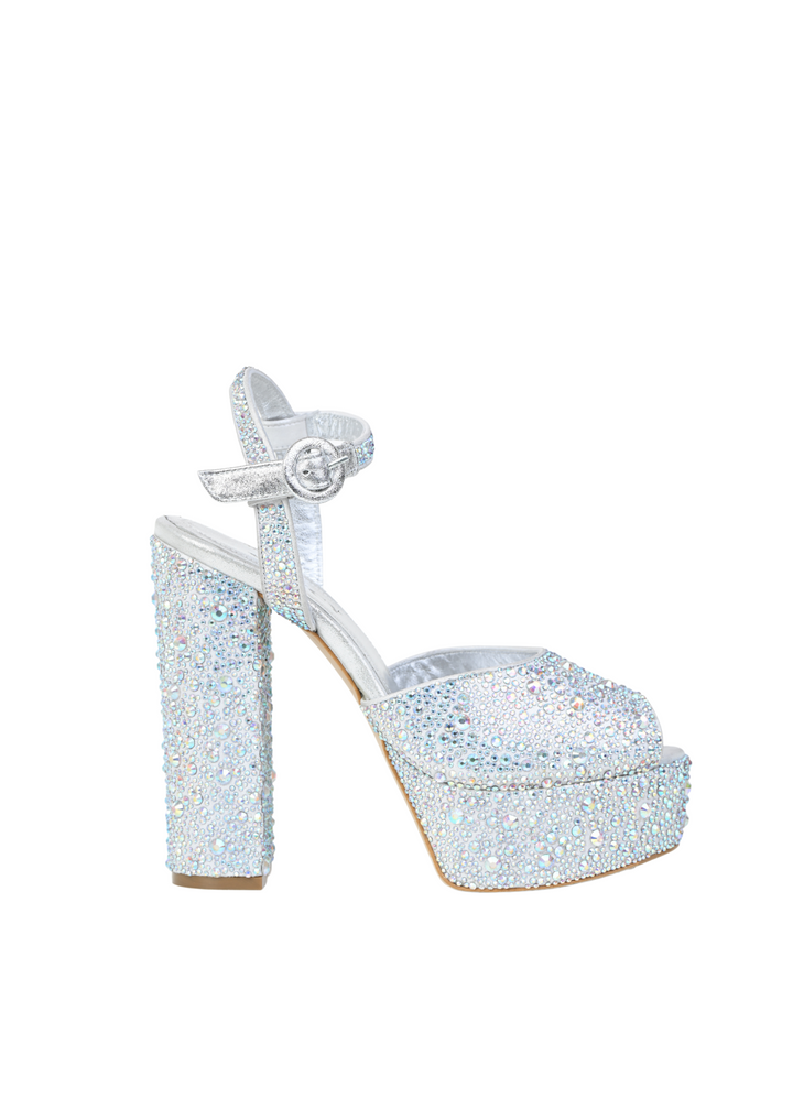 WORKING FOR THAT' SANDALS Silver