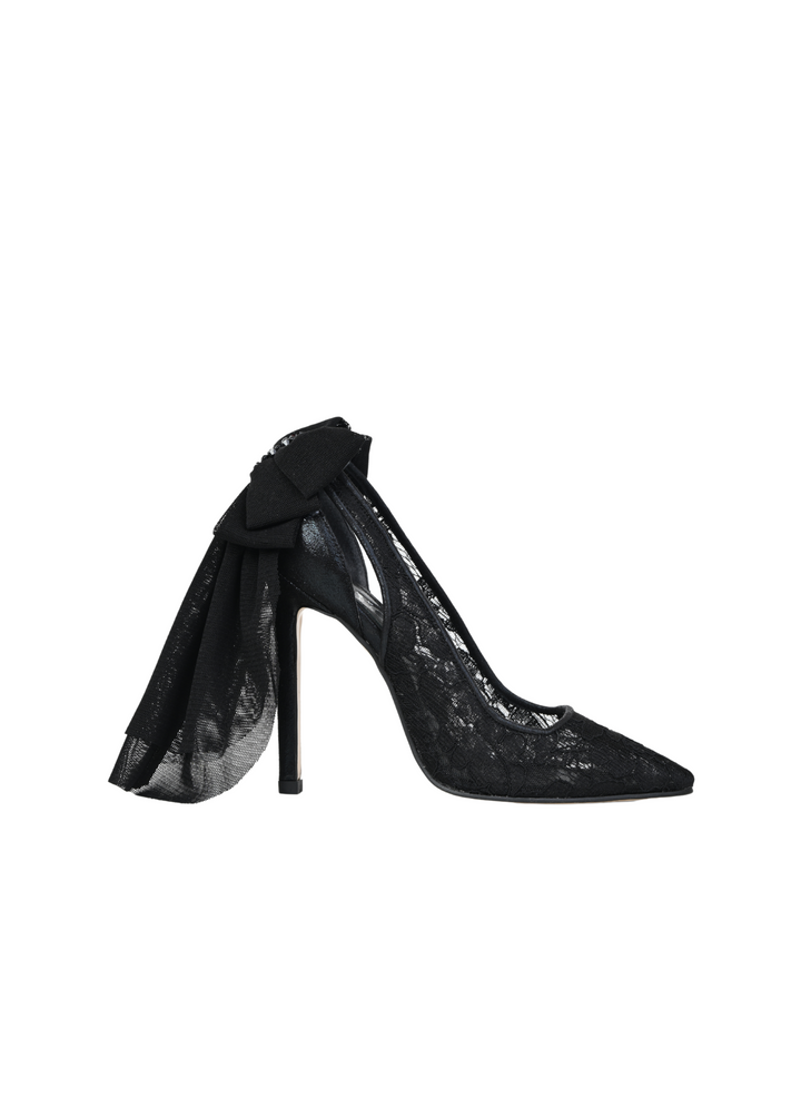 Women's Yoncy Black Lace Up Formal Shoes