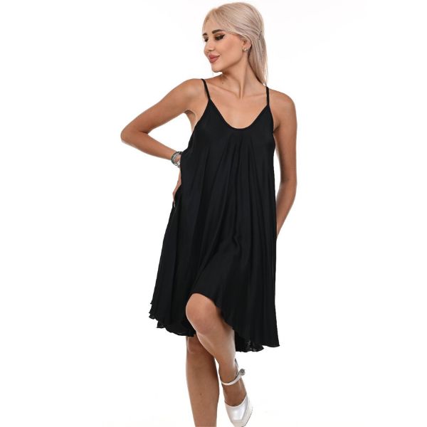 OPHELIA DRESS IN BLACK-1