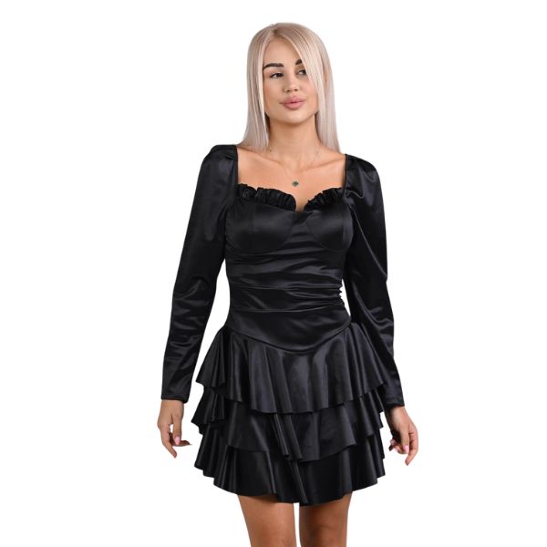 WINIFRED BLACK DRESS-4