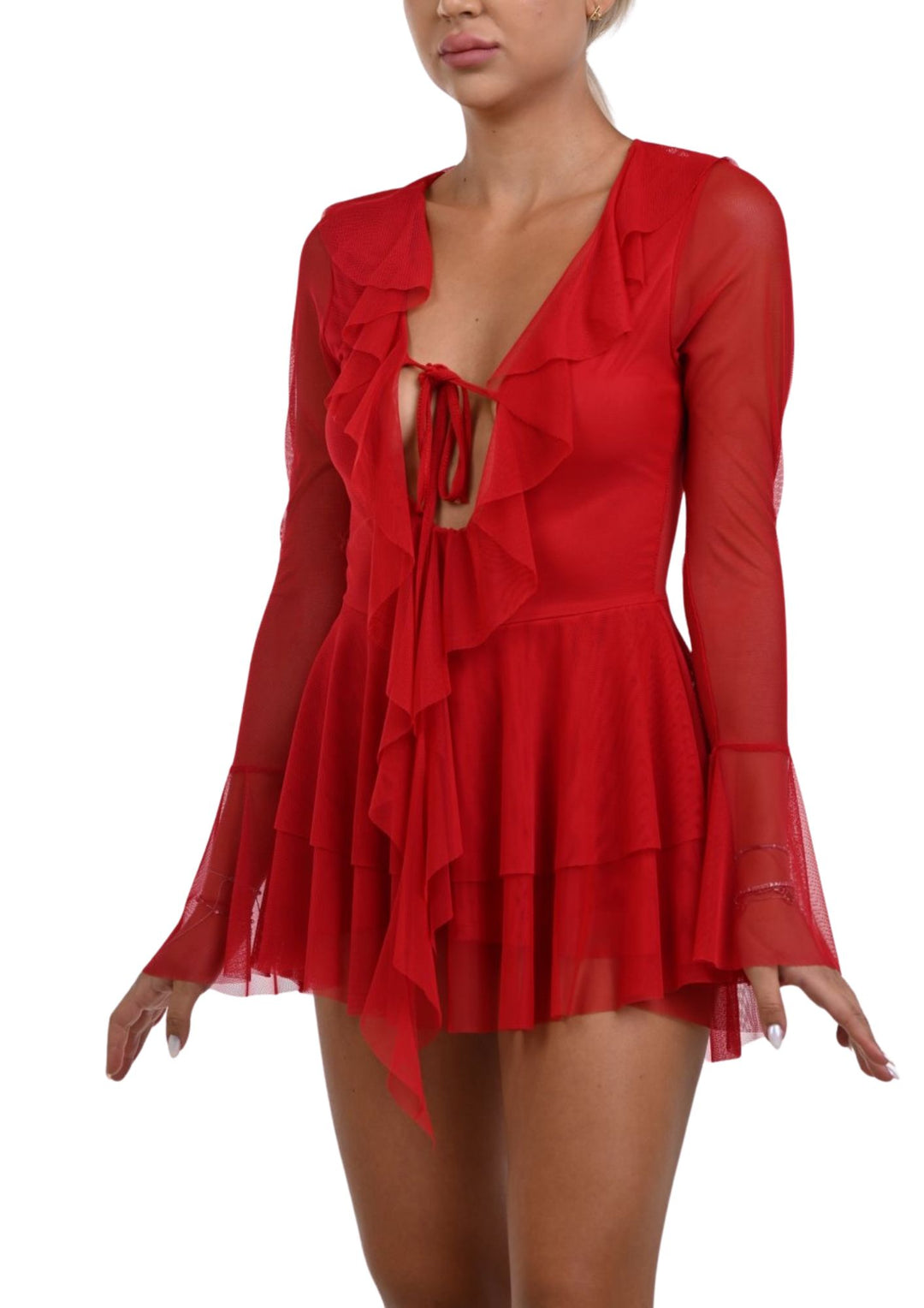 Butterfly RED dress