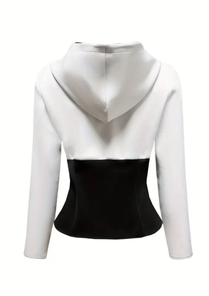 Women's casual hooded jacket