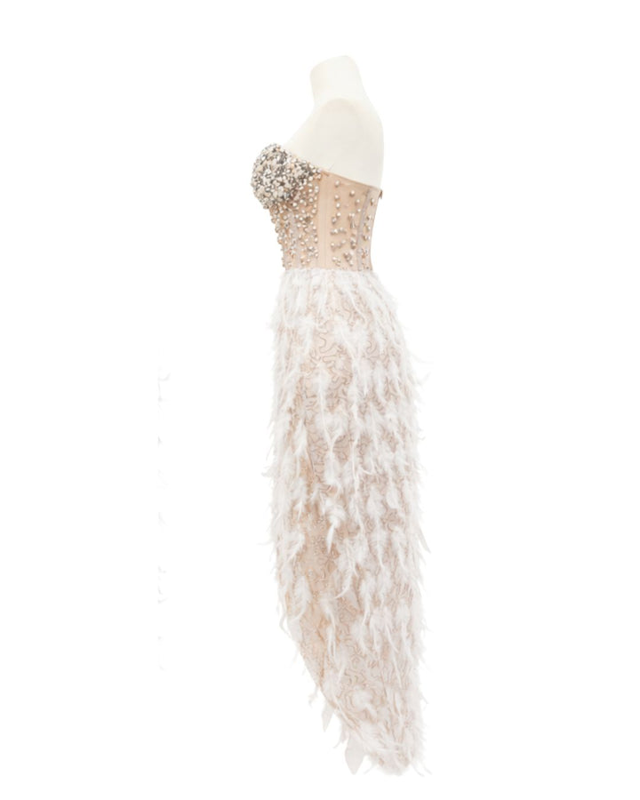 Seraphina Couture Feather Gown