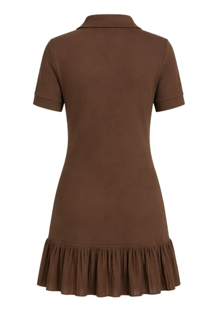 Soft Touch Polo Mini Dress