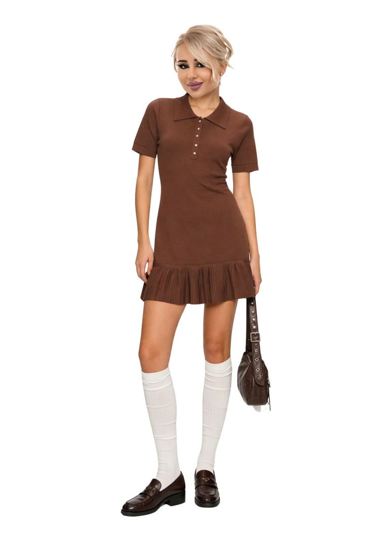 Soft Touch Polo Mini Dress