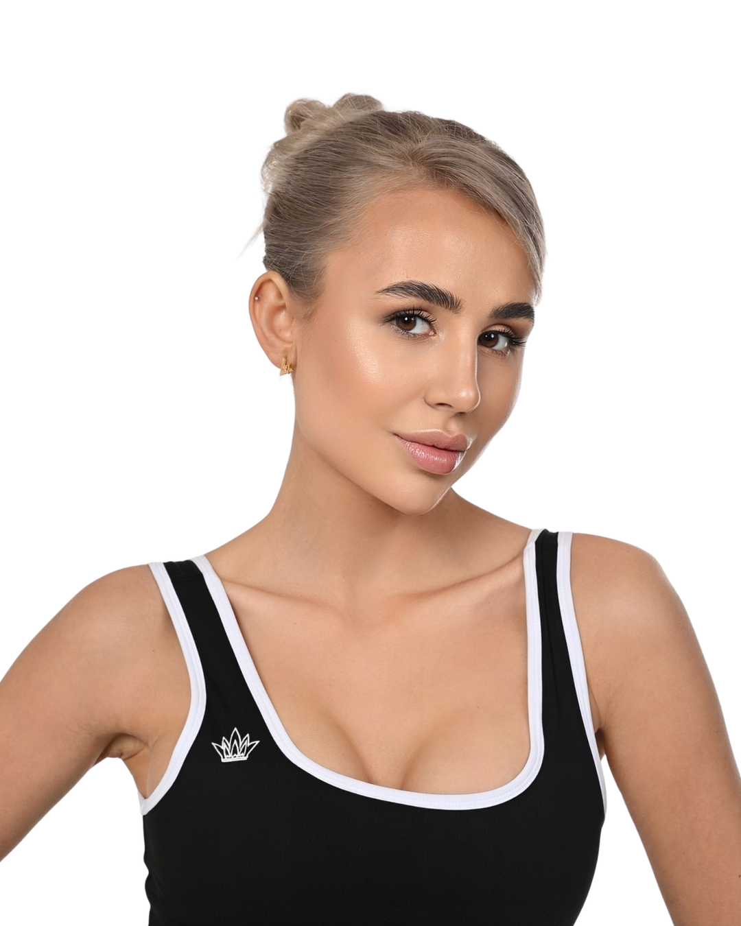 Blush Sculpt One-Piece Active Romper IN BLACK