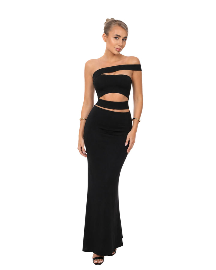 Noir Eclipse Gown