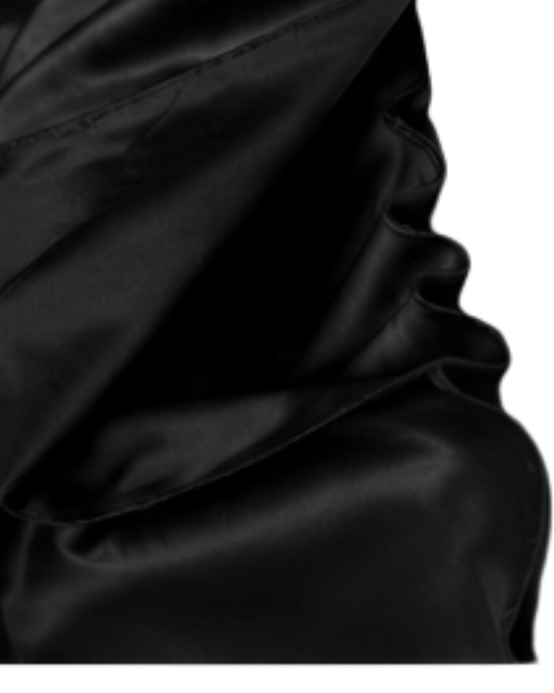 Luna Satin Lace-Up Maxi Dress