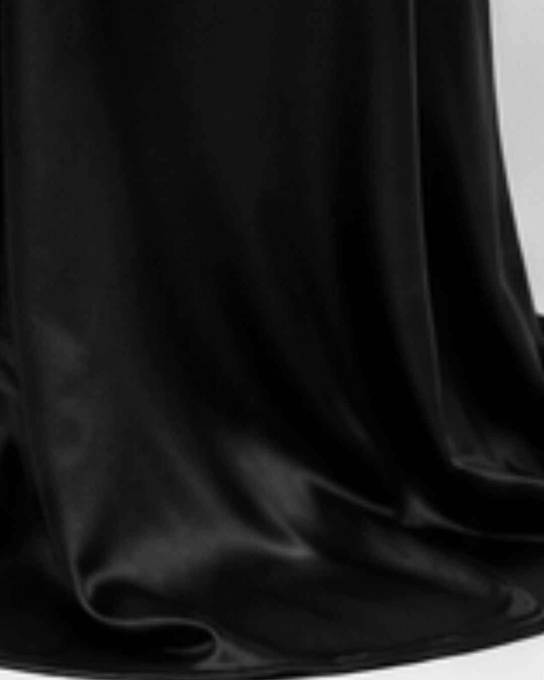 Luna Satin Lace-Up Maxi Dress