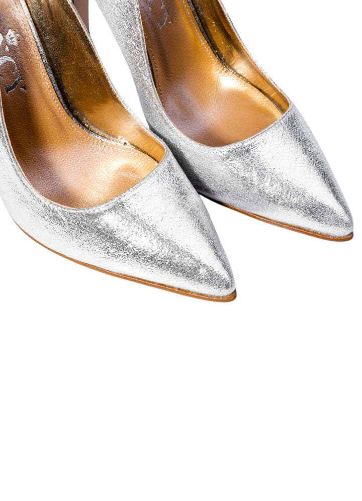 Yoncy Women's Formal Shoes Silver