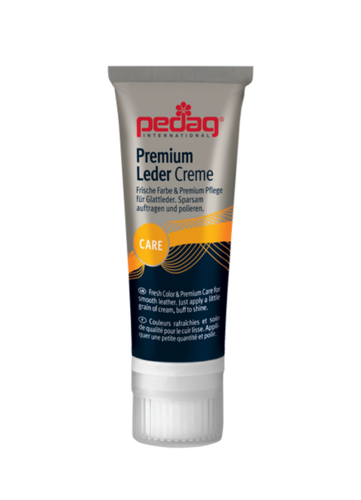 Cream-paint for shoes sea blue Pedag Premium 50ml