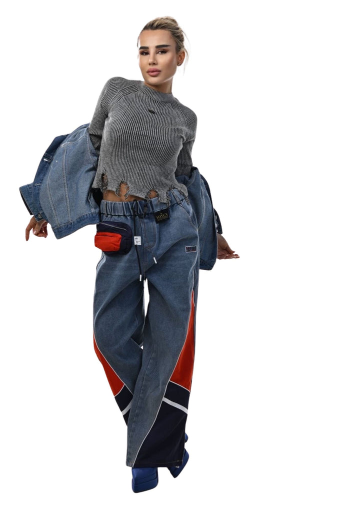 The Grey Distressed Sweater