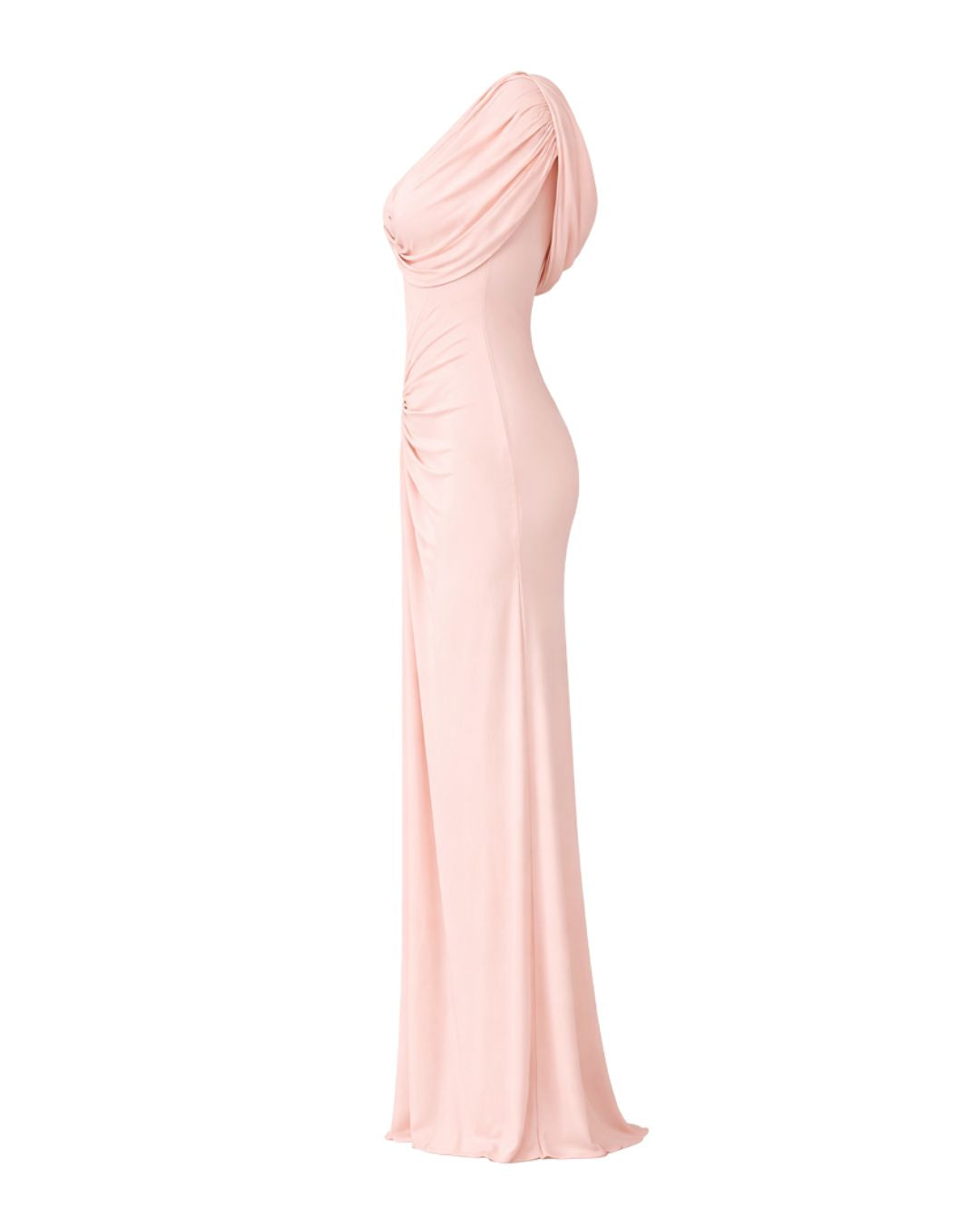 Sculpted Grace Gown