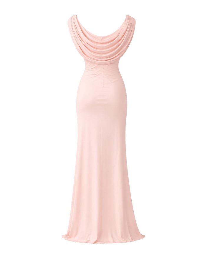 Sculpted Grace Gown