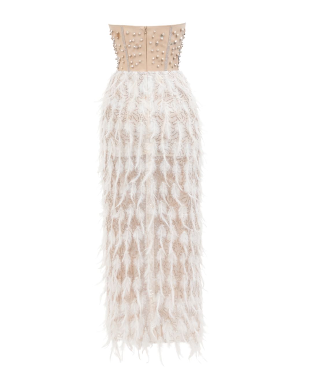 Seraphina Couture Feather Gown
