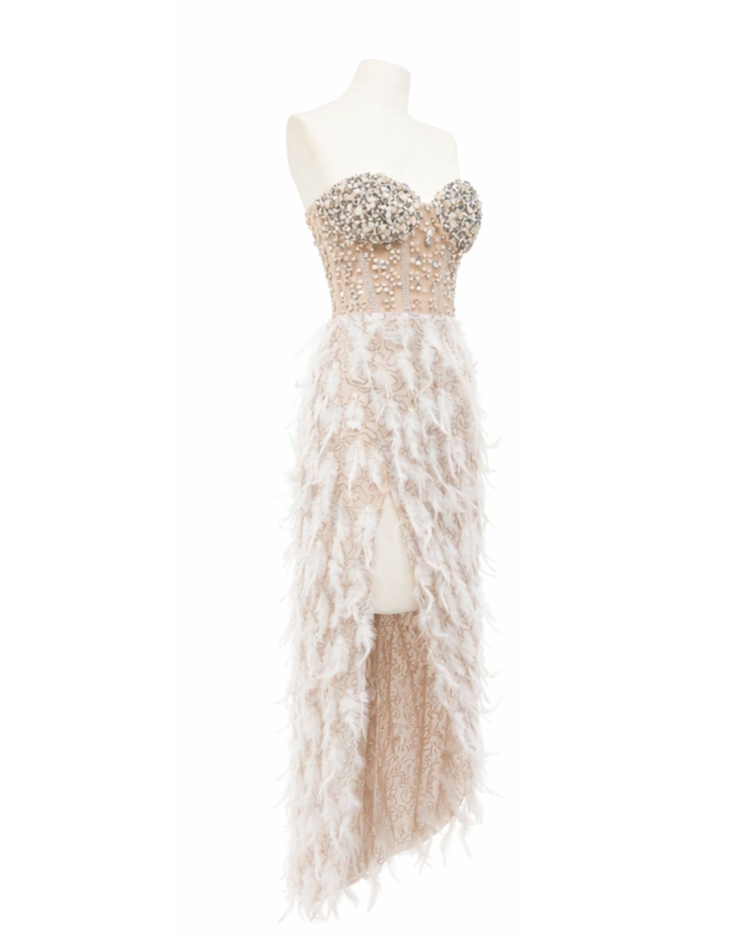 Seraphina Couture Feather Gown