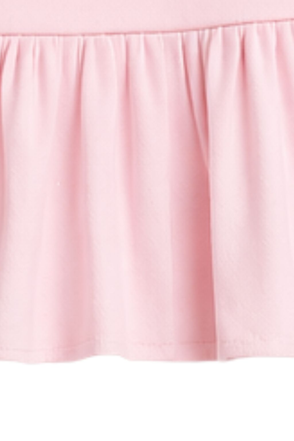 Soft Touch Polo Mini Dress IN BABY PINK