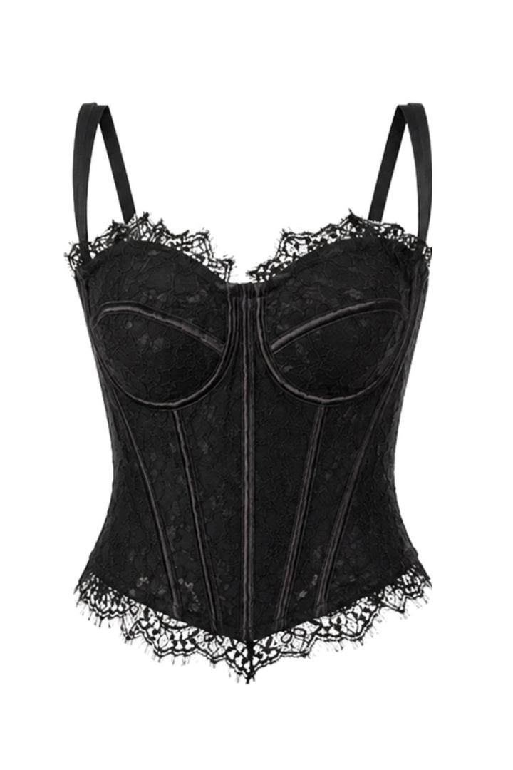 Midnight Lace Corset