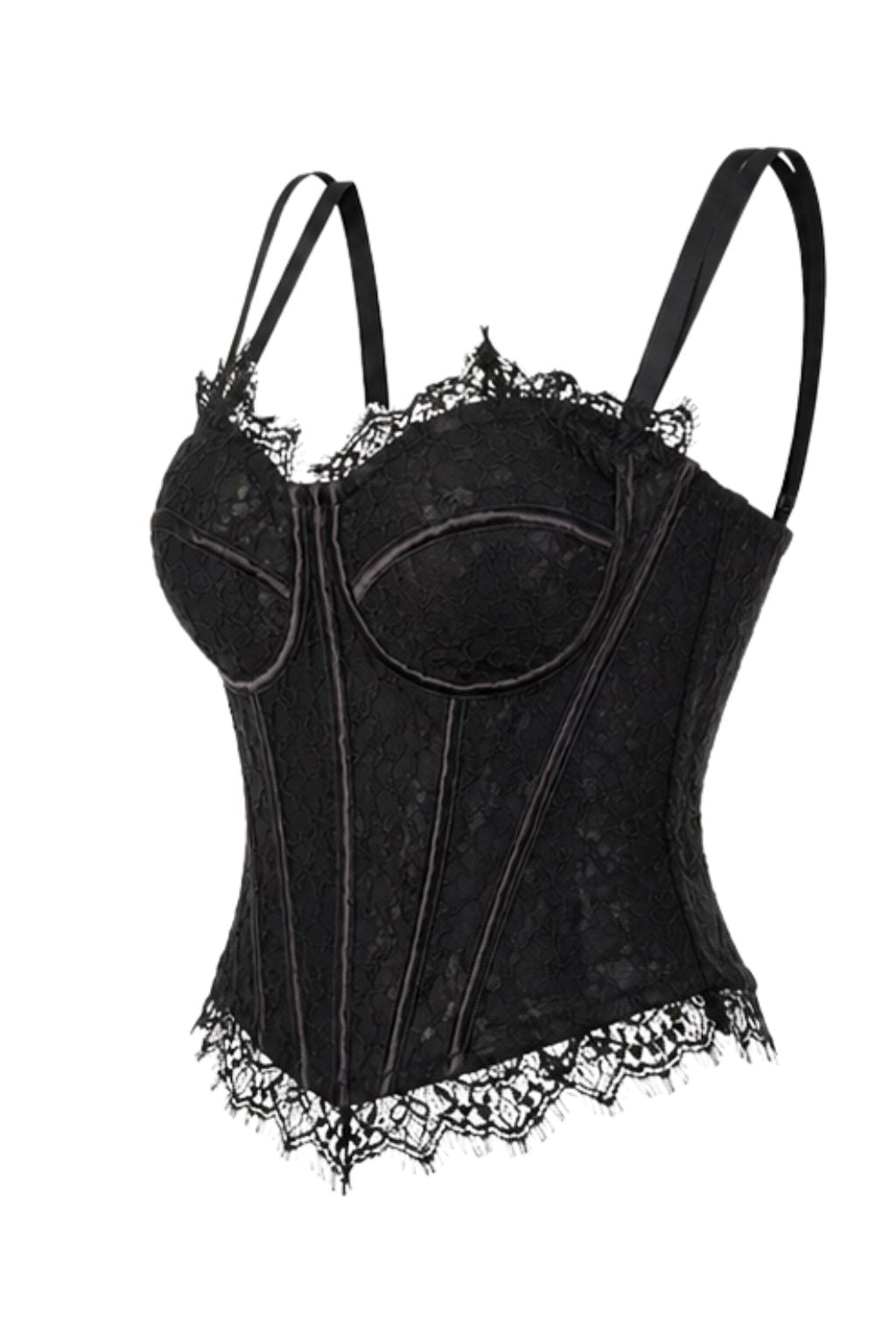 Midnight Lace Corset