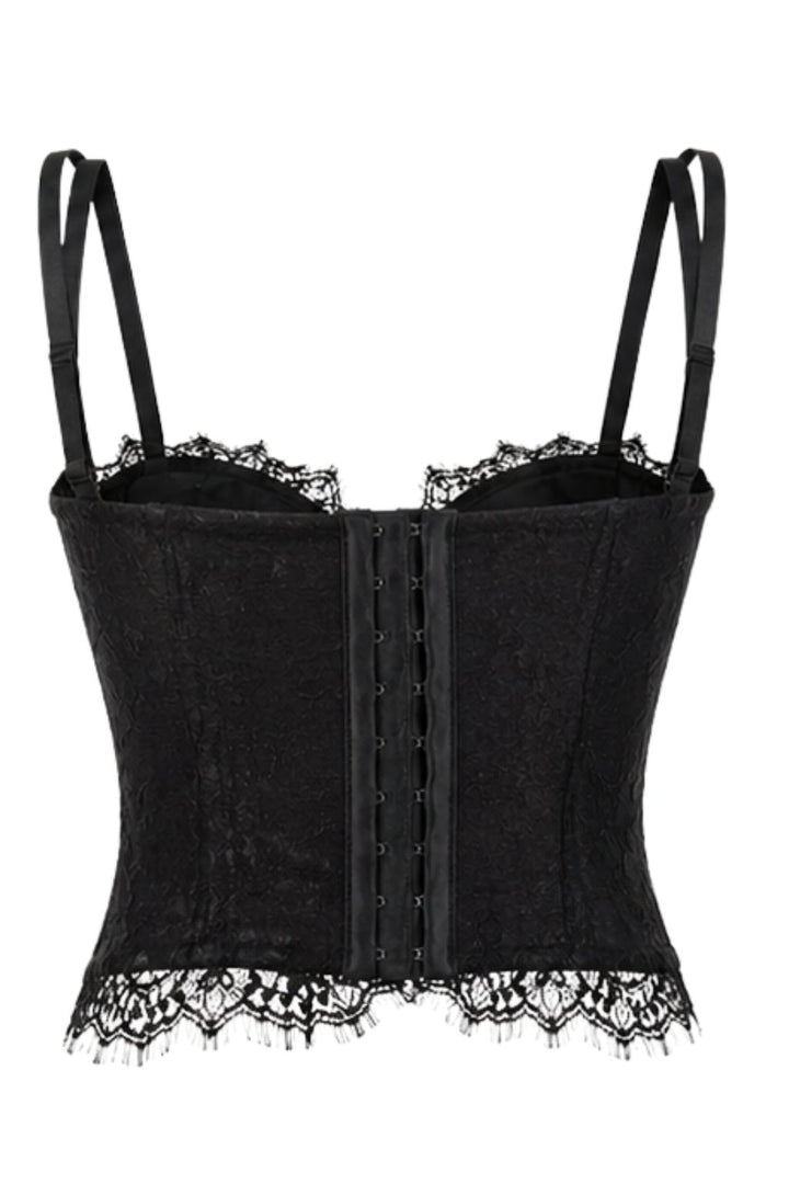 Midnight Lace Corset