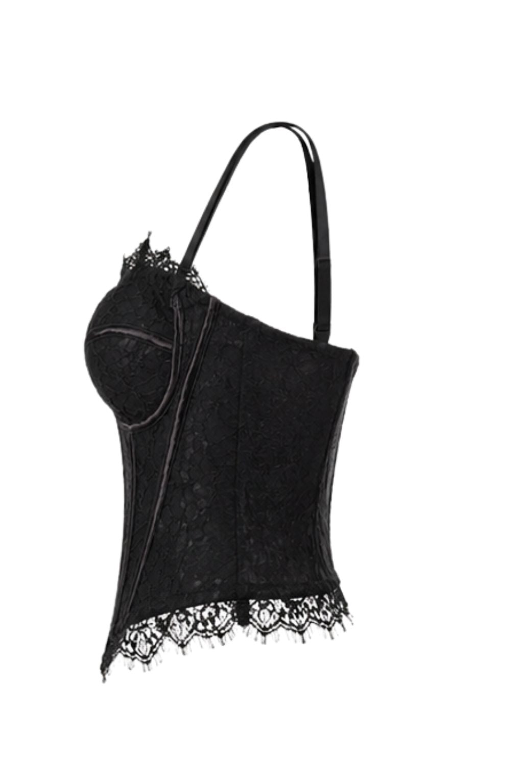 Midnight Lace Corset