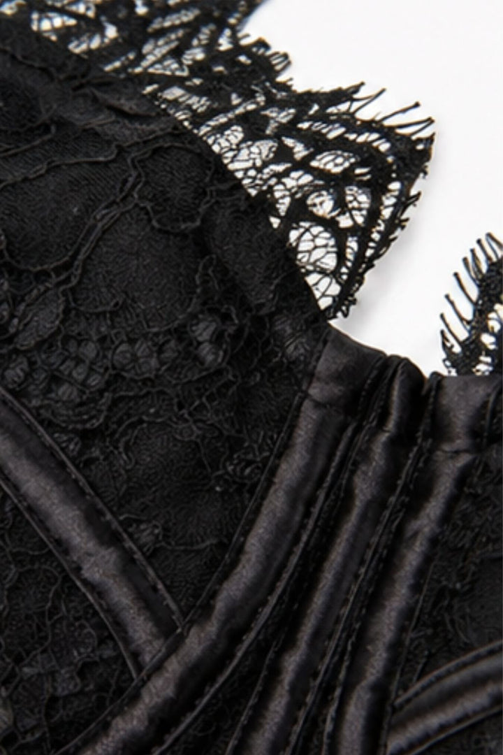 Midnight Lace Corset