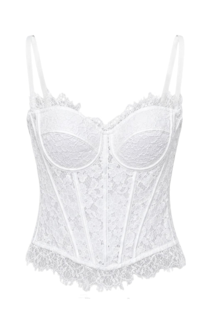 Ivory Lace Corset