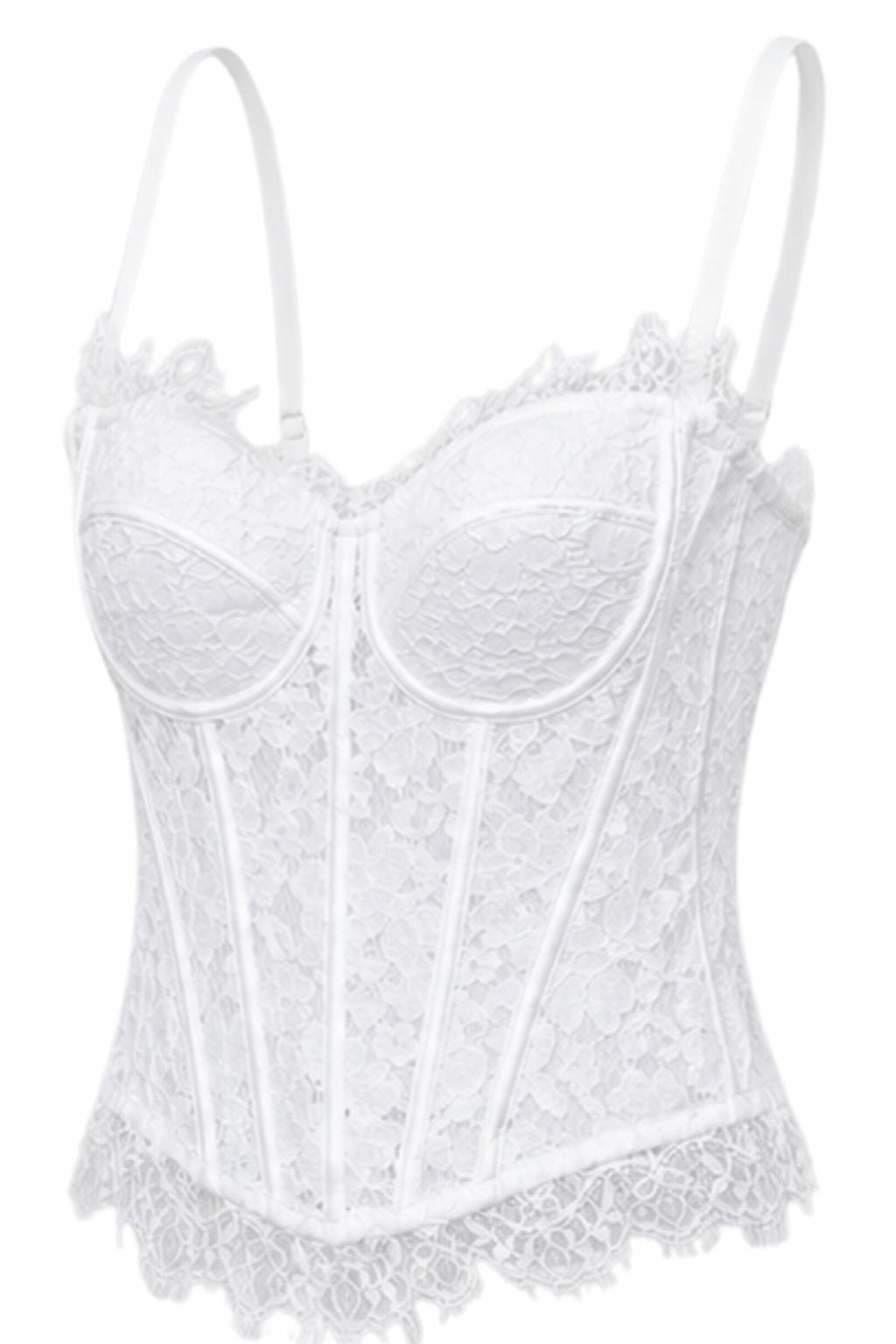 Ivory Lace Corset