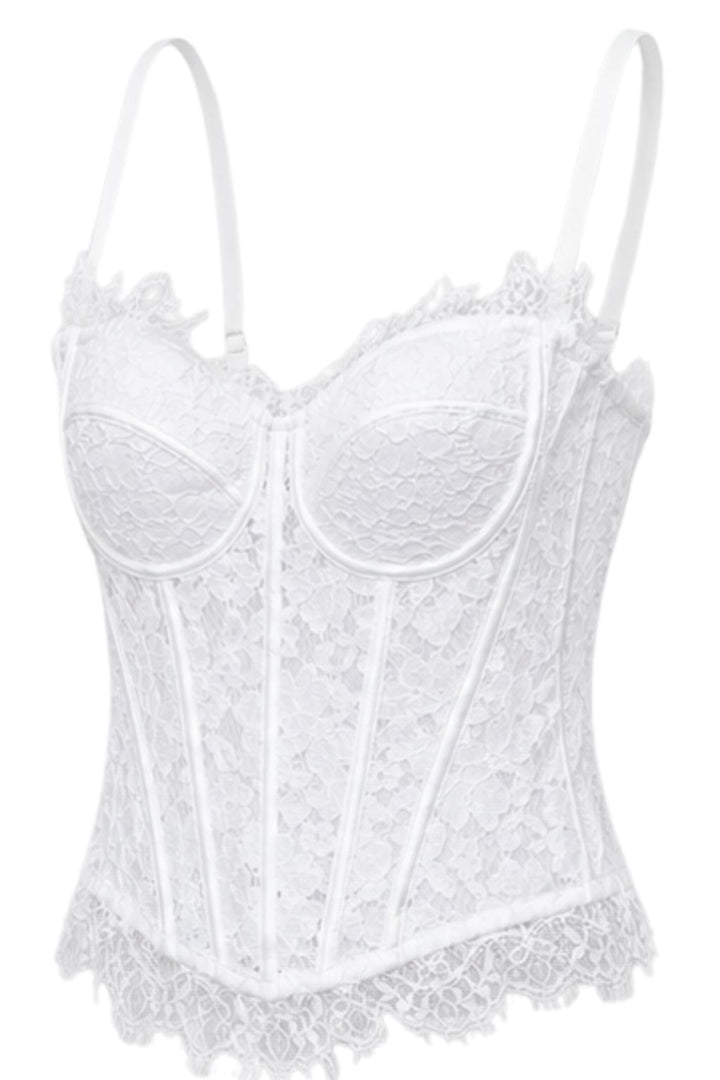 Ivory Lace Corset