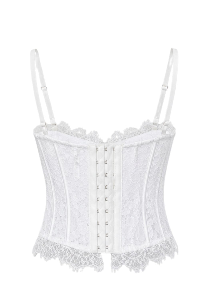Ivory Lace Corset