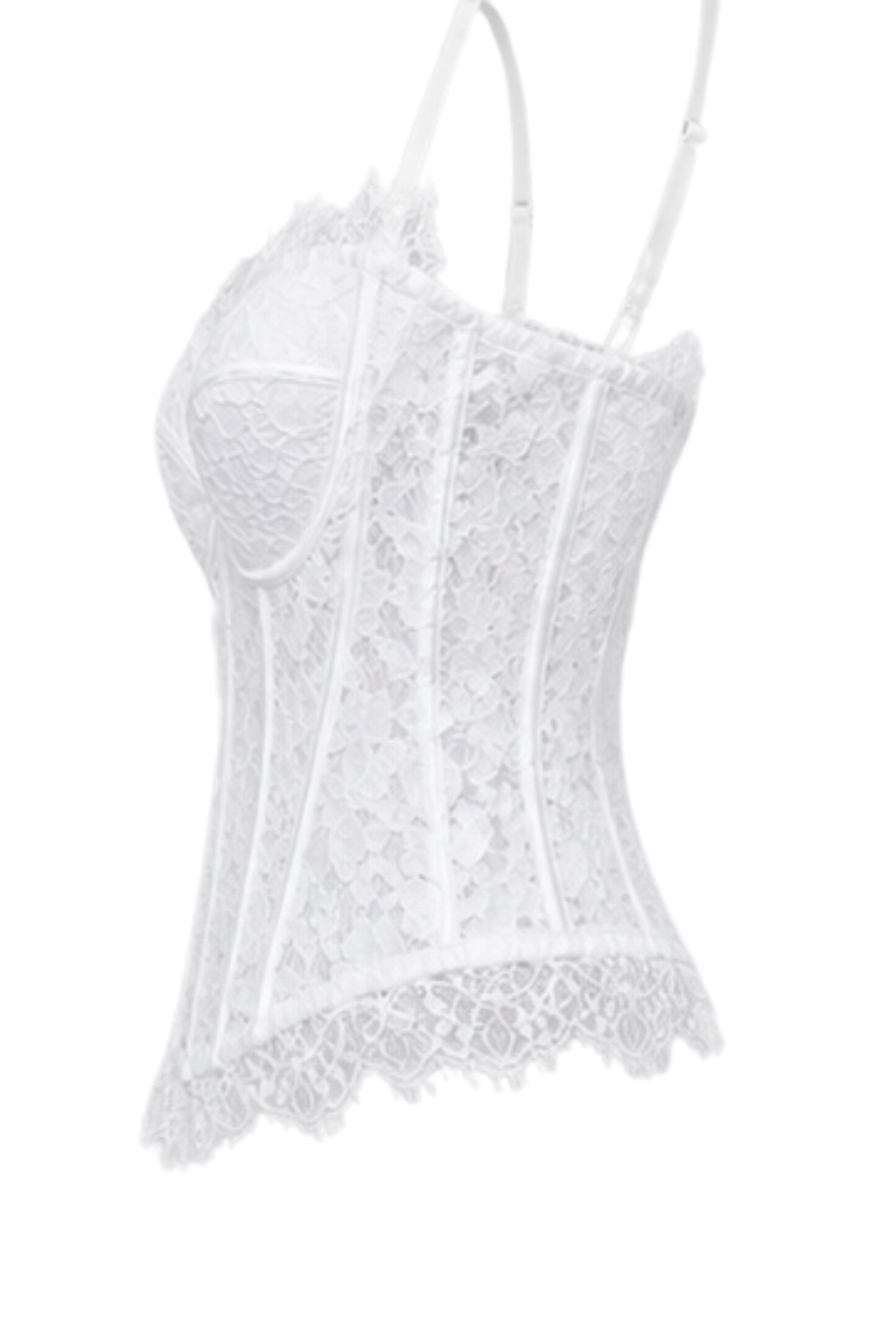 Ivory Lace Corset