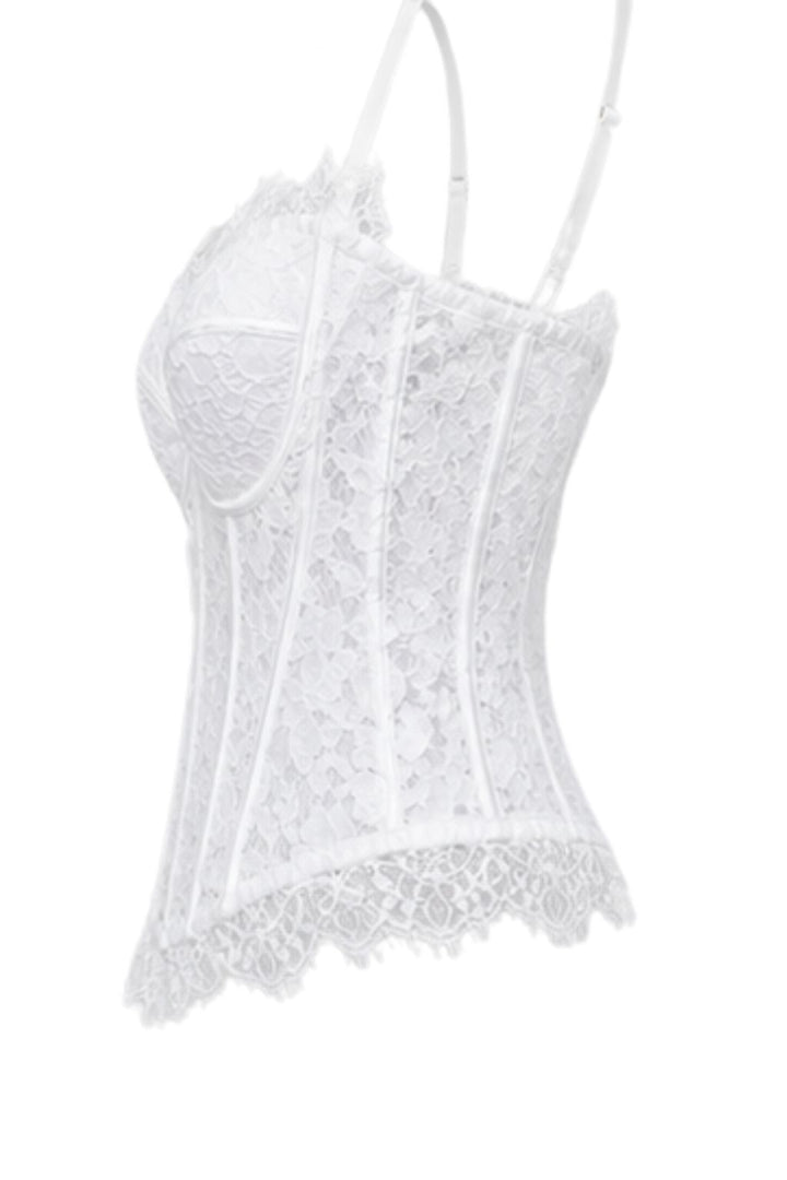 Ivory Lace Corset